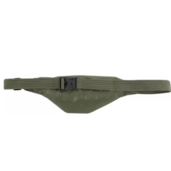 Nike Jordan Sling Bag Hip Pack Military Green New with Tags Metal Jordan‼️✅️ - Picture 3 of 6